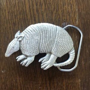 Texas Armadillo buckle